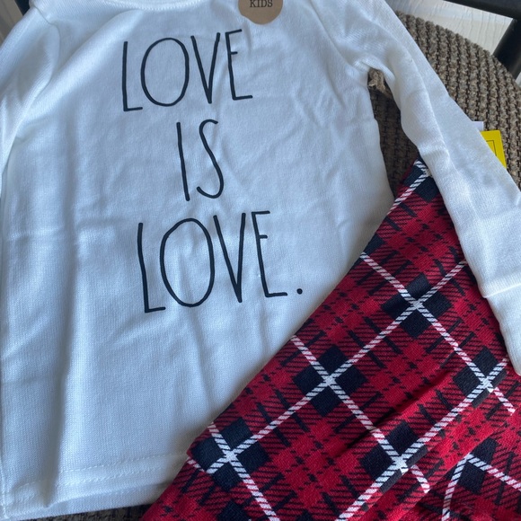 Rae Dunn pajamas Size 3T NWT - Picture 4 of 8